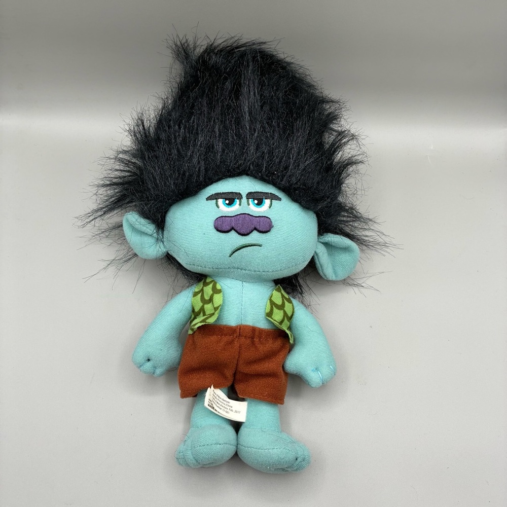 DreamWorks Trolls Grumpy Branch Plush Stuffed Figure 13” 2017